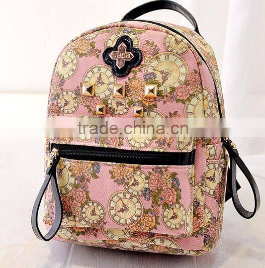 hot style fashion backpack female
