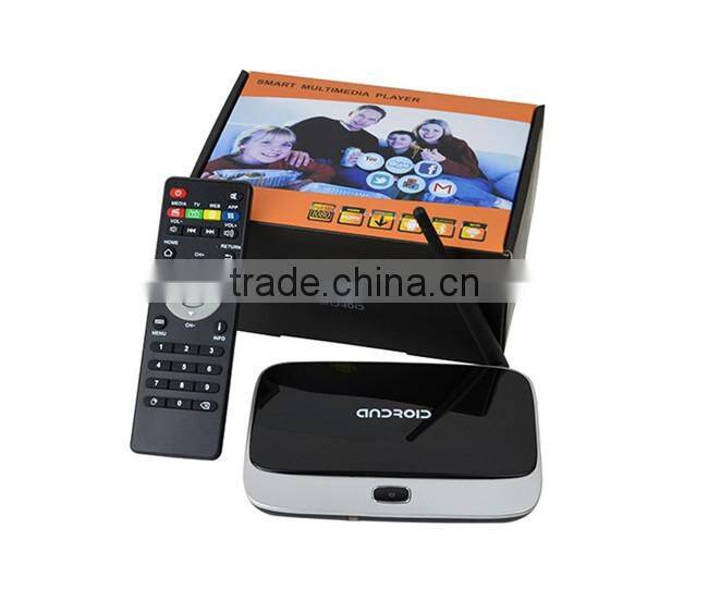 Vissontech hot selling android tv box CS918 full hd 1080p porn video watch free tv box 1.6GHz Mali 400 GPU rom 2GB