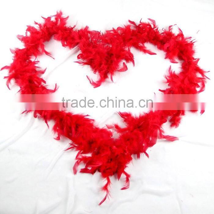 Purple Feather boa wholesale , turkey feather boa for carnival decoration