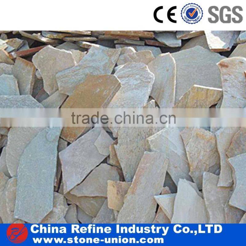 Natural Wooden Yellow Quartzite