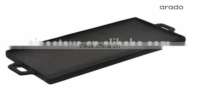 OEM Hot Sale Cast Iron Cookware Griddle Plate Made in China