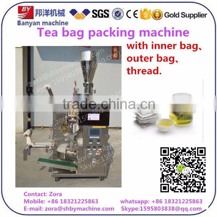 Automatic tea bag filling packaging machine with envelope CE Certificate