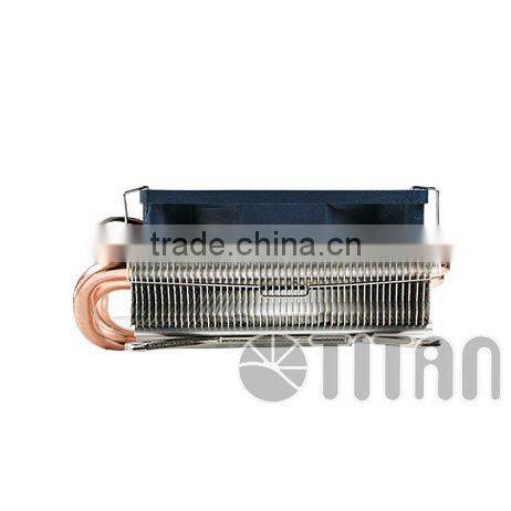 Hot sale 1.5U low height design 4 heat pipe CPU Cooling fan