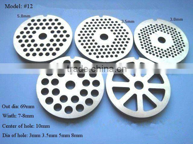 meat grinder cutting plates