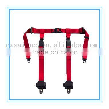 High quality racing seat belt 4 points safety seat belt accessory