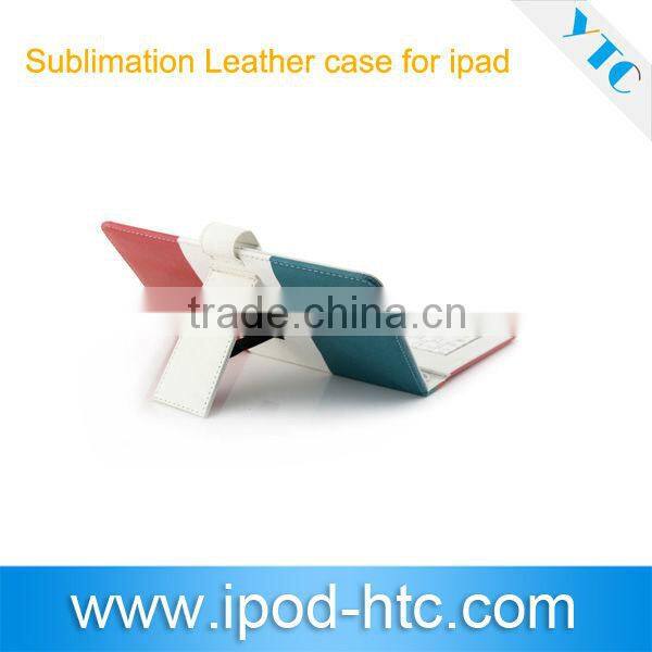 Sublimation PU Leather case for Tablet pc, sublimation Wallet case