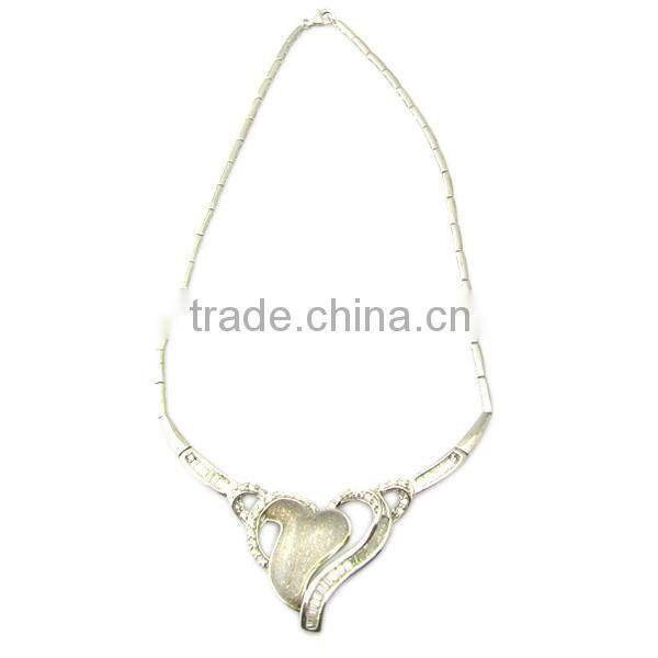 new design large turquoise necklace