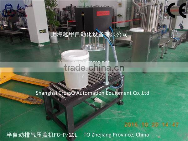Plastic buckets capping machine FC-P/20L
