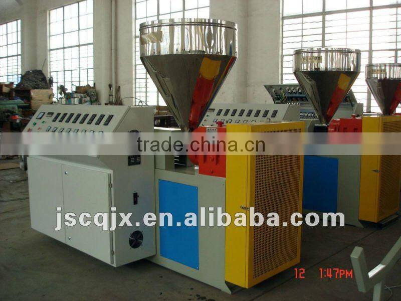 90mm Single extruder machine plastic for PVC pipe