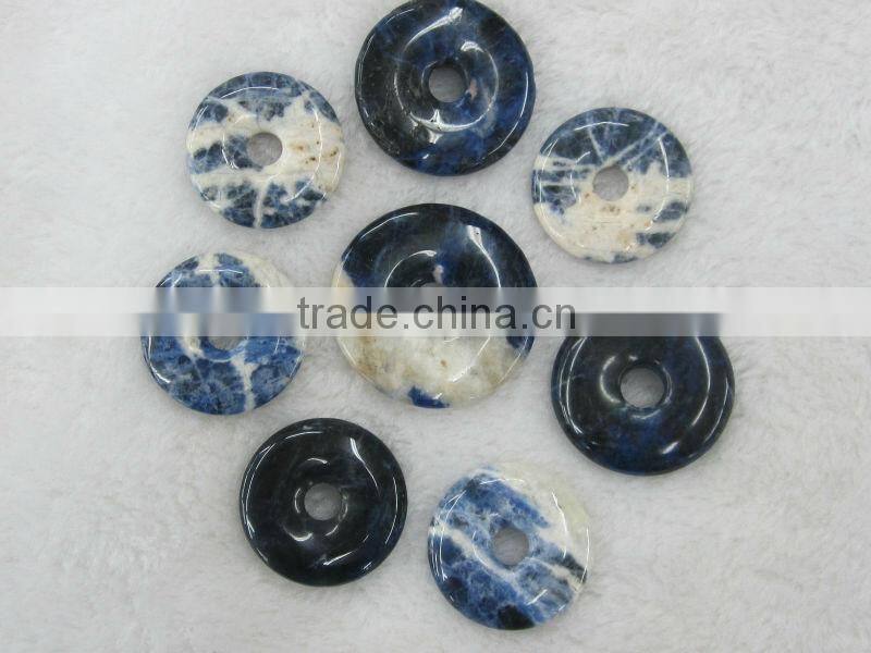 Wholesale different size Mahogany donut gemstone