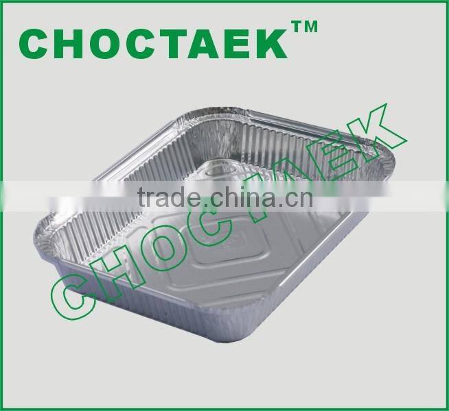 Aluminum food dishes production press line