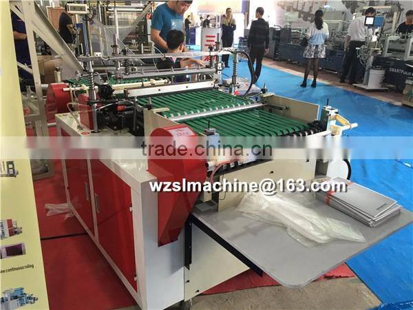 high speed Three side sealing bag making machine, double sides, bottom