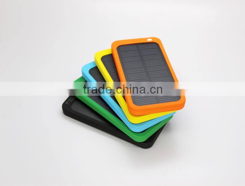 Online shopping solar power bank for smartphone, portable power supply for smartphone