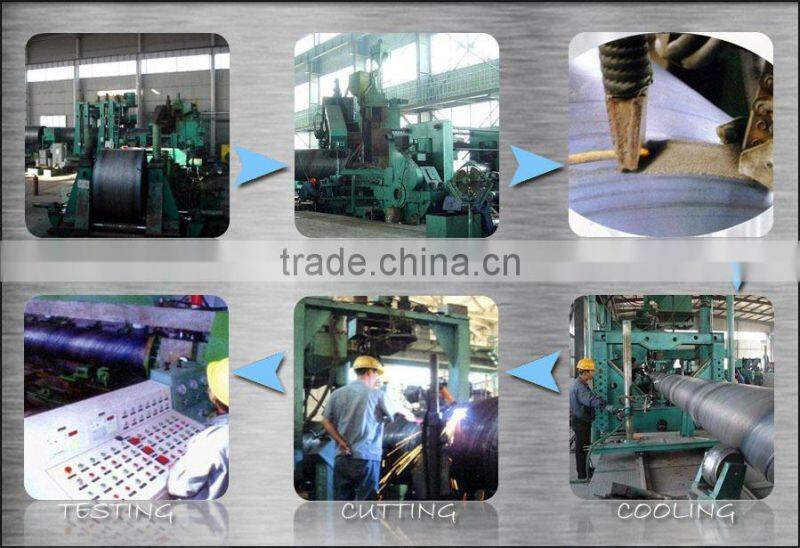 WELDED Q345 SPIRAL WELDED STEEL PIPE