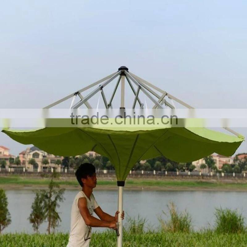 Aluminum Pole Fabric White Beach Pool Side Party Inverted Reverse Umbrella
