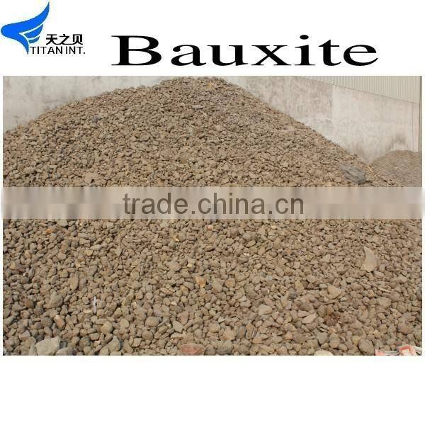 Titan 85% alumina 1-3mm calcined bauxite with low price
