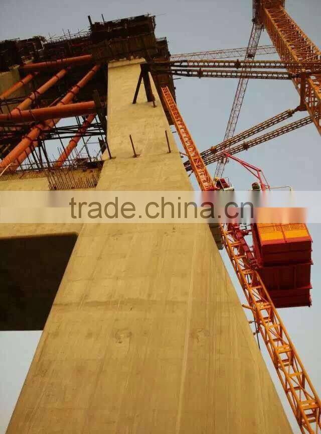 construction hoist/ building lift /material elevator for bridge/tower/chimney/building