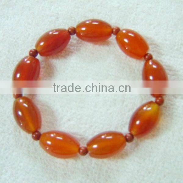 Wholesale high quality red agate beads bracelet jewelry