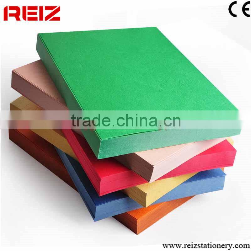 A4 230gsm leather grain paper binding cover embossed paper