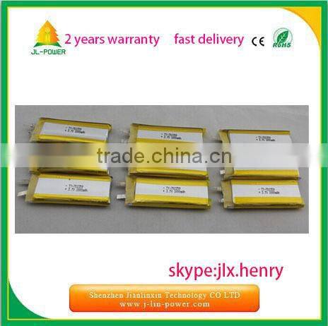 rechargeable 3.7v 1000mah lipo cell for GPS/MP3/MP4/Bluetooth