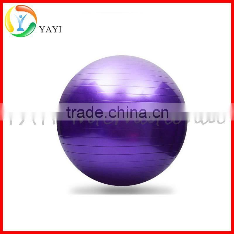 Wholesale Anti Burst PVC Inflatable Yoga Exercise Ball