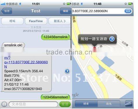 High quality car mirror gps tracker ------best anti thief + hidden "SOS" alarm