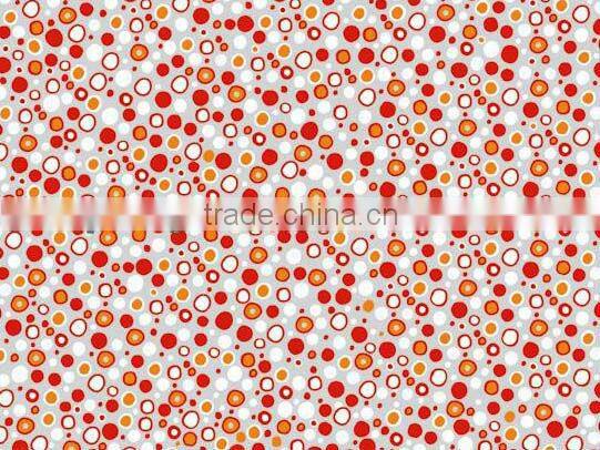 Printed self adhesive vinyl wall covering P1430