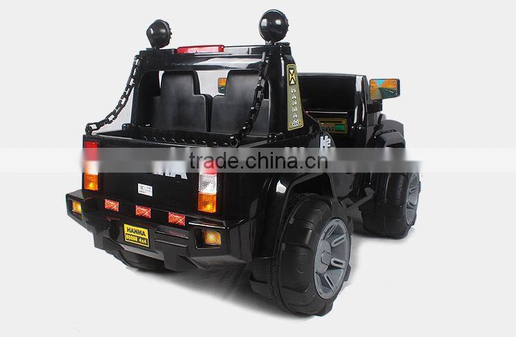 Two seats Children ride on hummer, RC Ride on car with two speed A26
