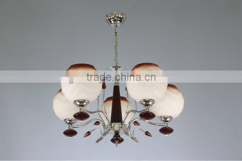 unique hand blown glass chandeliers glass pendant modern remote luxury 8037-5