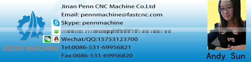 Rotary laser cutting machine with CE PC-1410LR