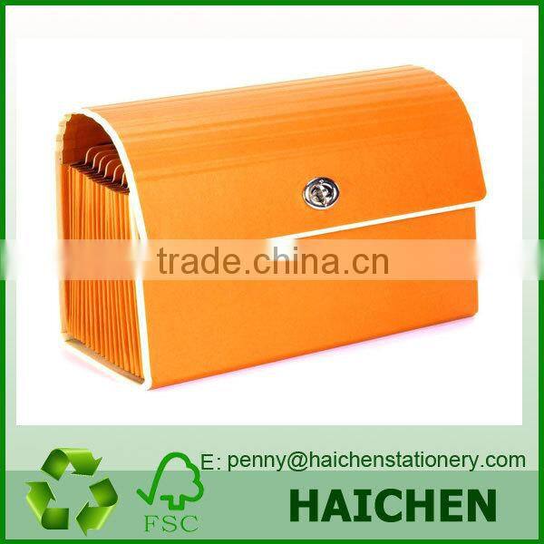 Assorted colour Business Card File Box with Dividers A to Z