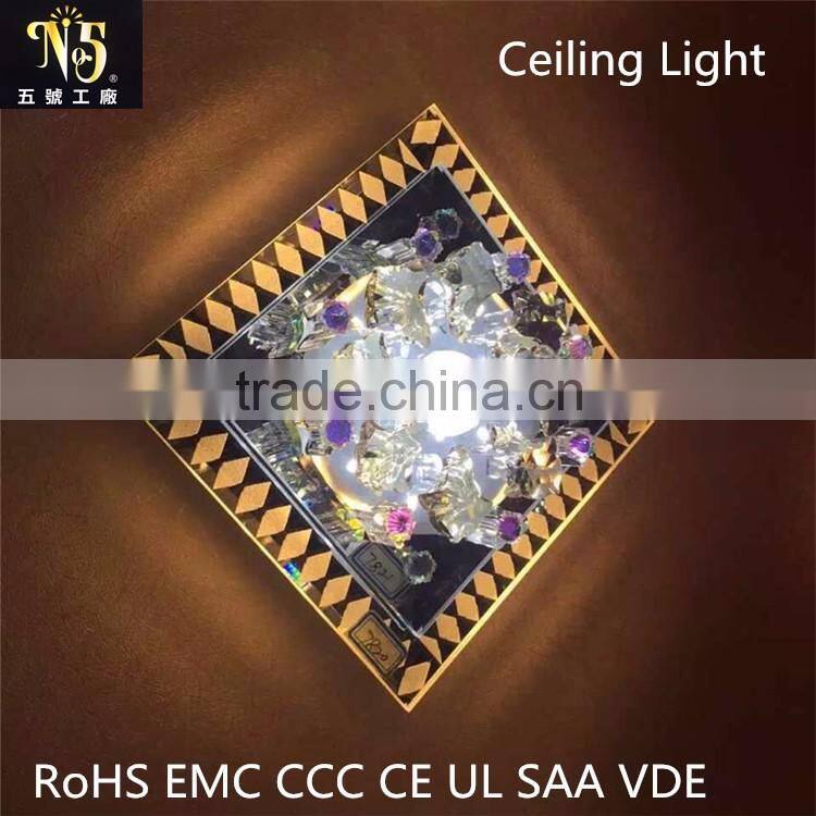 Modern Crystal Corridor Lamp Factory in Zhongshan Corridor Lamp Aile Lamp Ceiling Lamp Passageway Lamp