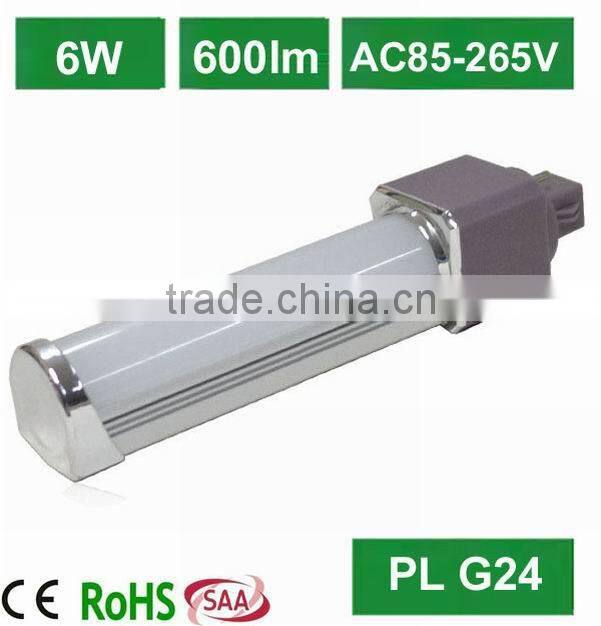 2014 new designed 6w G24 LED Bulb fashion lamp made in China