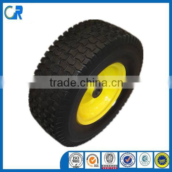 Lawnmower rubber tire