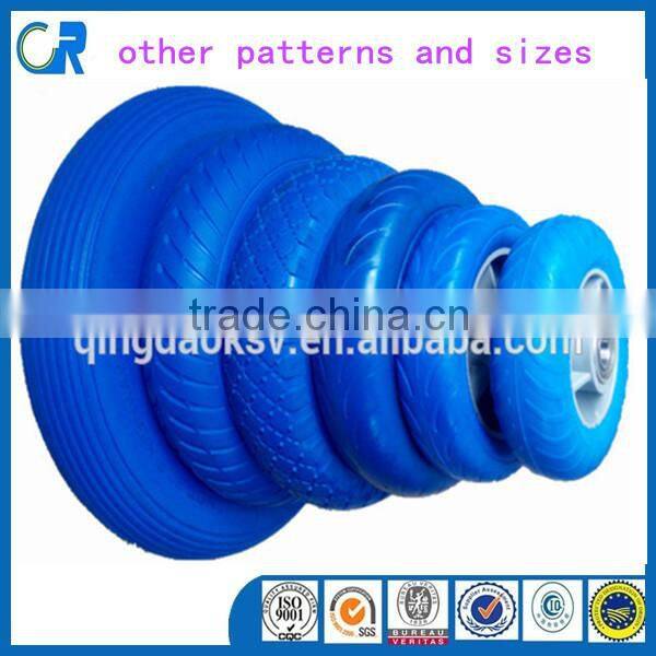 Environmental wheel foam solid tyre 3.50-4 for hand trolley