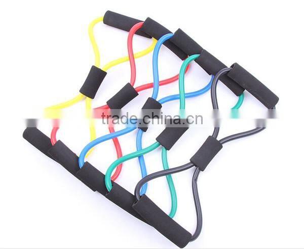 TPE latex free Spring Exerciser Resistant Tubes Practical Elastic Training Rope