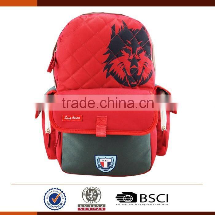 Stylish 600D School Backpack With Laptop Compartment