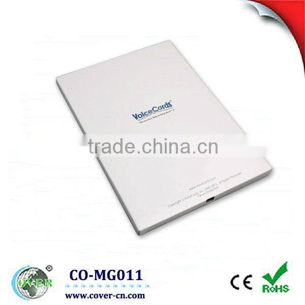 Music greeting card with USB port for promotion