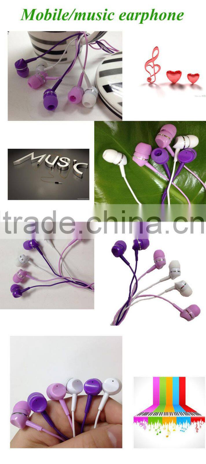 Cheap Earphone clear sound earphone