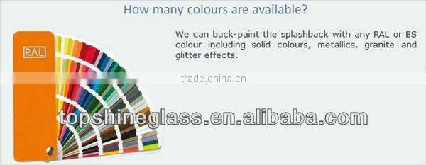 digital printing glass splashbacks with EN12150