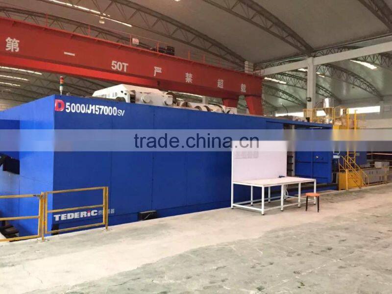 tubular product making Tederic 4000T plastic injection molding machine