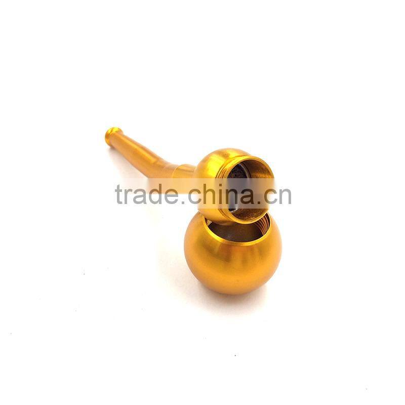 2015 New mental smoking pipe gourd pipe bending type