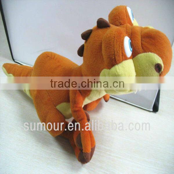 colorful mini stuffed plush dinosaur clloection plush dinosaur keychain