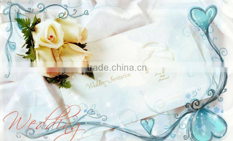 Latest price in 2015 digital printing machine invitation greeting card