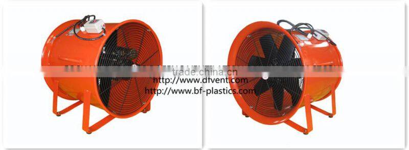 500mm 20 inch 220V axial blower fan in red