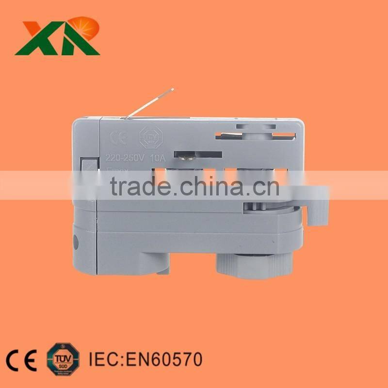 Factory Offer 3 circuits 4 wires Light Track Adapter