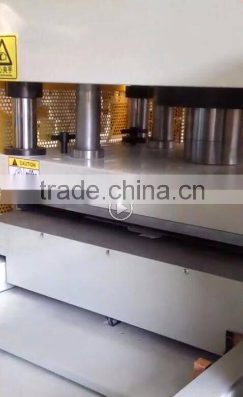 polyurethane foam machine for cutting sheet material