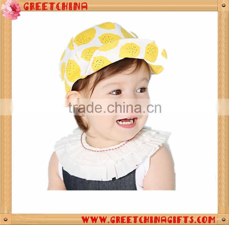 Summer children cotton cap and hat