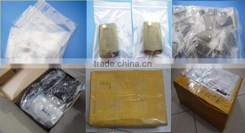 Factory Price Key Pad for car key shell blank 2+1 buttons rubber pad