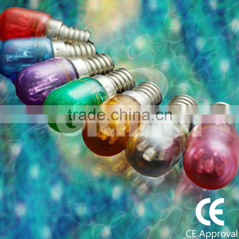 12V LED decoration bulb,E14 mini bulb,christmas bulb